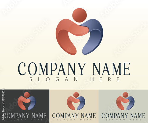A logo featuring modern elegance and visual harmony.