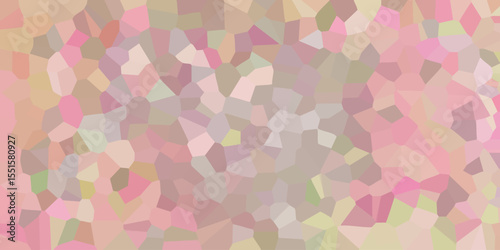 Pastel mosaic pattern a gentle arrangement of light colors forming a unique textured design for various creative applications