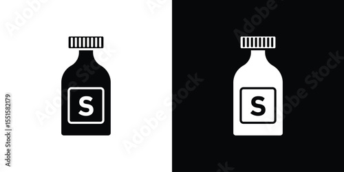 Solvent icon. Design for website and mobile apps.