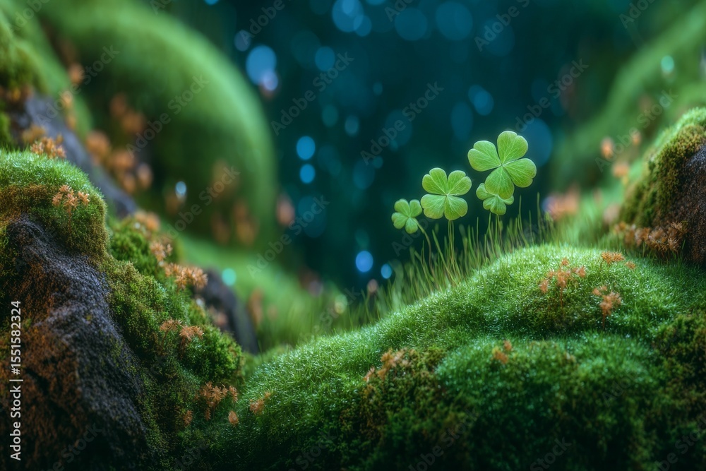 Obraz premium The Earth Day eco concept incorporates a tropical forest background to convey the preservation of natural forestation, highlighting the significance of wild canopy trees in promoting sustainability