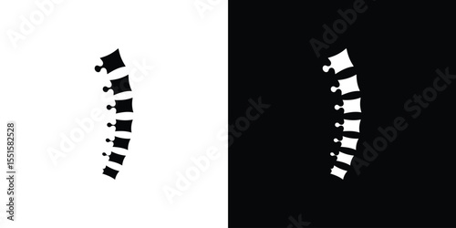 Spine icon vector, Symbol, logo illustrations