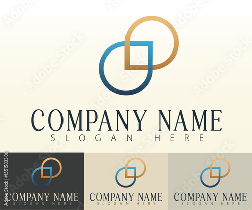 Unified shapes form a clean, modern logo.
