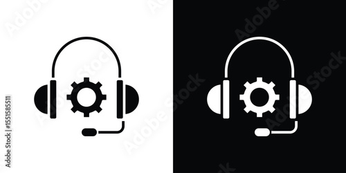 Technical support icon vector, Symbol, logo illustrations