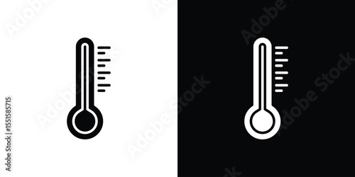 Temperature icon. Design for website and mobile apps.