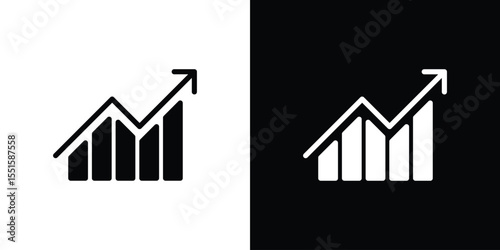 Trend Arrow icon. Design for website and mobile apps.