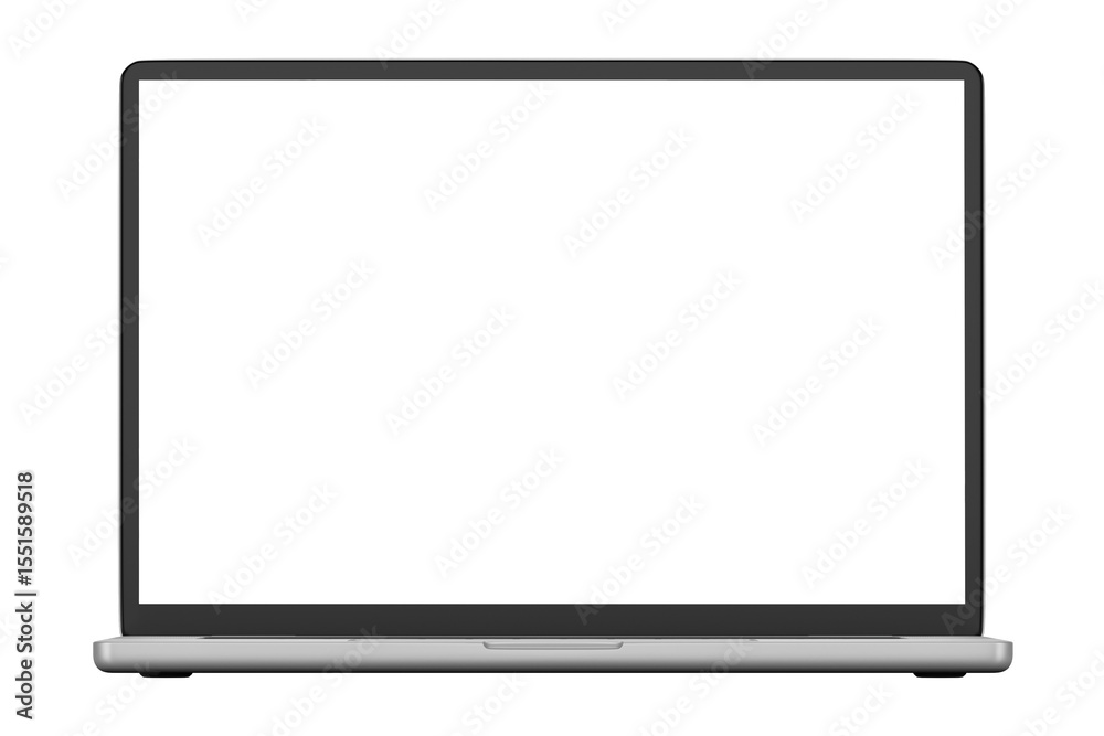 Blank laptop screen png on transparent background Blank laptop screen png on transparent background