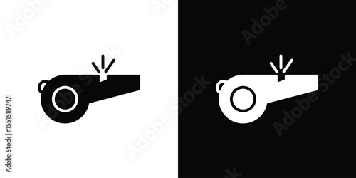Whistle icon. Design for website and mobile apps.