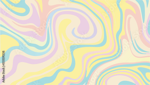 A Blend Of Pale Mint Sky - AI Futuristic Vector