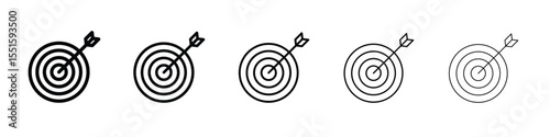Aim icon. Design for website and mobile apps.