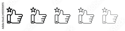 Appreciation icon vector, Symbol, logo illustrations
