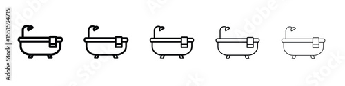 Bathroom icon vector, Symbol, logo illustrations