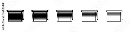 Blinds icon vector, Symbol, logo illustrations