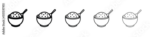 Cereal icon vector, Symbol, logo illustrations