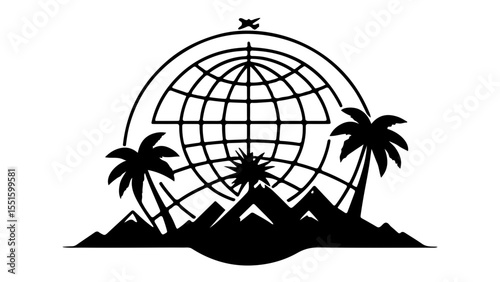 pirate ship silhouette