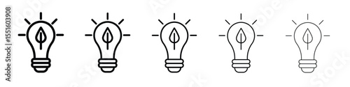 ECO Energy icon vector, Symbol, logo illustrations