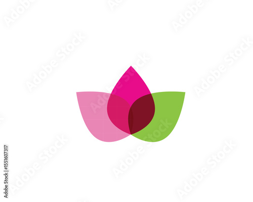 green leaf ecology nature element vector icon..