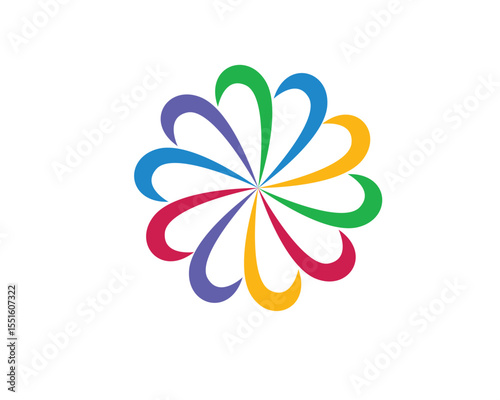green leaf ecology nature element vector icon..
