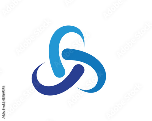 vortex circle logo and symbols template icons app..