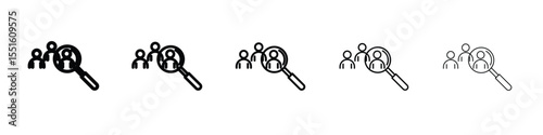 Hiring icon vector, Symbol, logo illustrations
