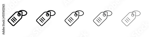 Label icon vector, Symbol, logo illustrations