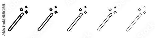 Magic icon vector, Symbol, logo illustrations