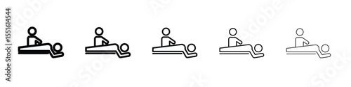 Massage icon vector, Symbol, logo illustrations