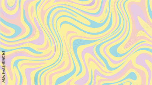 Vivid Swirls Of Electric Blue Hot - AI Futuristic Vector