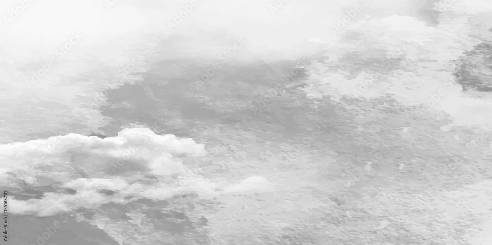 Abstract White Watercolor Texture with Airy Cloud Effects in Subtle Gray Tones for Web and Print Use. White Sky-Inspired Watercolor Design with Misty Texture and Light Gray Cloud Layers for Elegant.