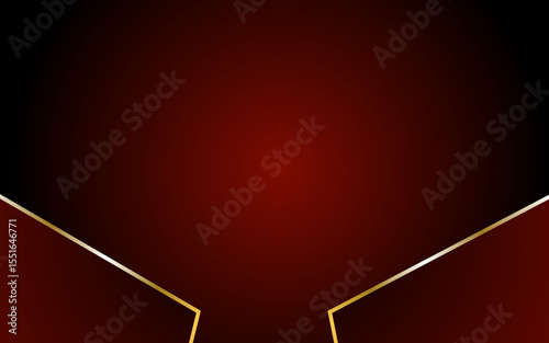 abstract background with red ribbon