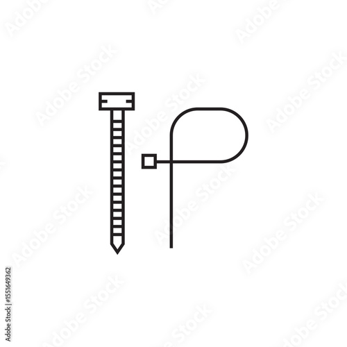 cable ties icon