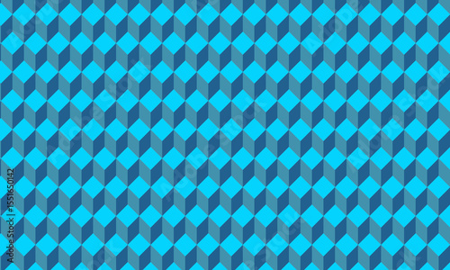blue and white seamless pattern