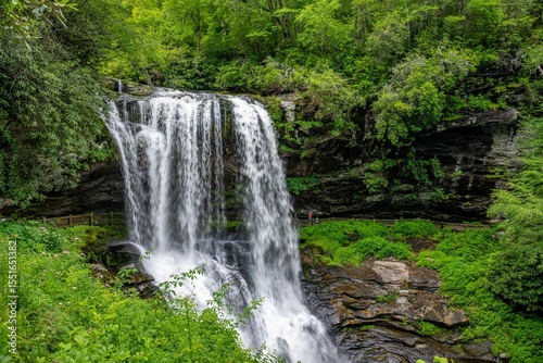 dry falls, highlands, north carolina