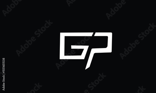 GP,PG,G,P abstract, letters, logo, monogram, style, symbols, ambitions, icons, 
