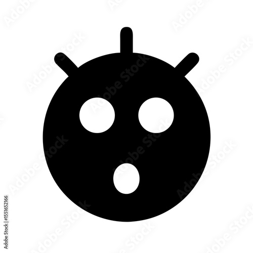 Ladybug icon vector illustration