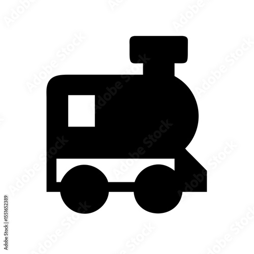 Locomotive icon vector illustration