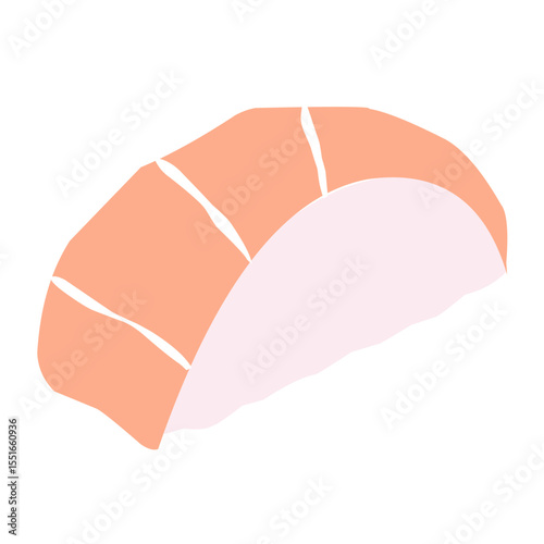 Japanese sushi illustration