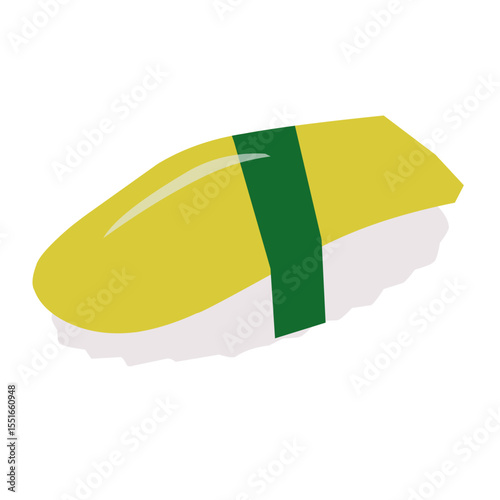 Japanese sushi illustration