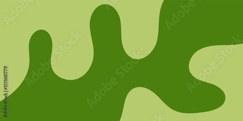 A minimal wavy abstract background with pastel colors, inspired by 60s and 70s retro style.Vector illustration.