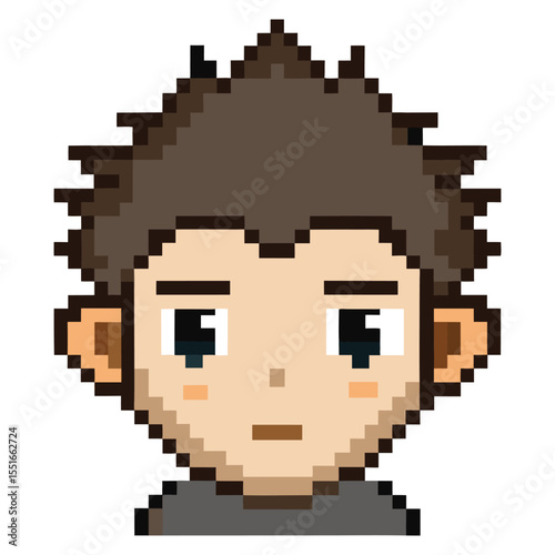 Pixel neutral face