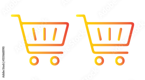 vector shopping cart icon