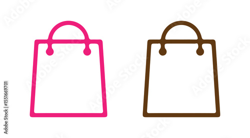 vector illustration of a shopping bag