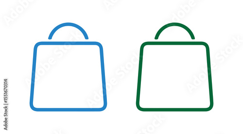 vector illustration of a shopping bag