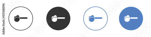 Scoop icon vector, Symbol, logo illustrations