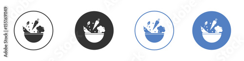 Vegetarian food icon vector, Symbol, logo illustrations