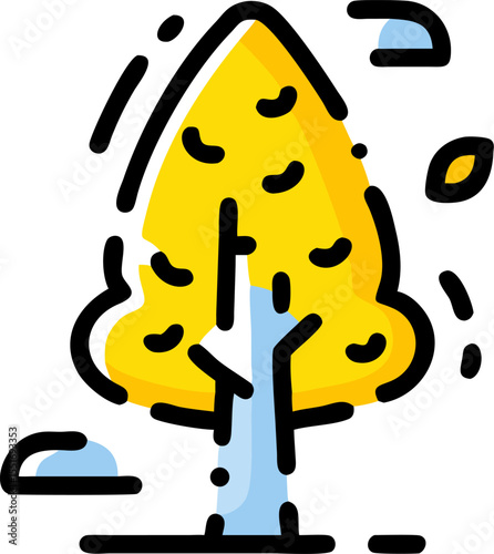 Yellow Birch: Forest Tree

