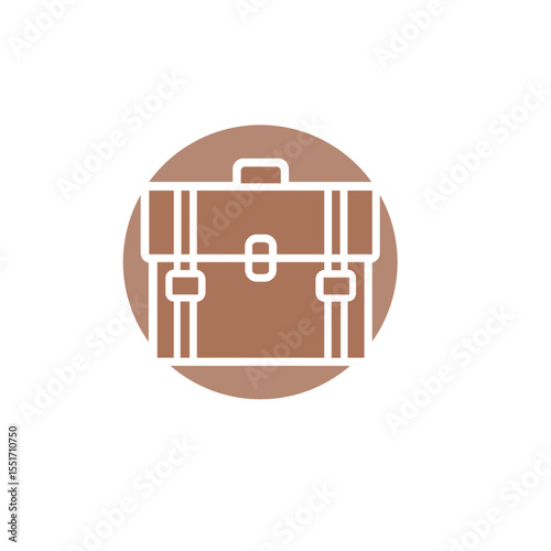 vector illustration Icon of a Work bag 