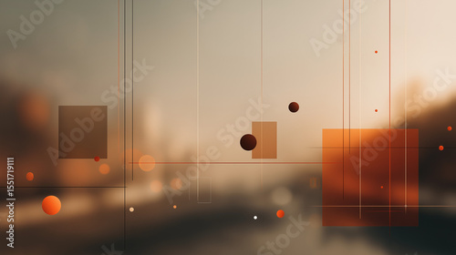 Fintech Concept Background — Modern Stock Image