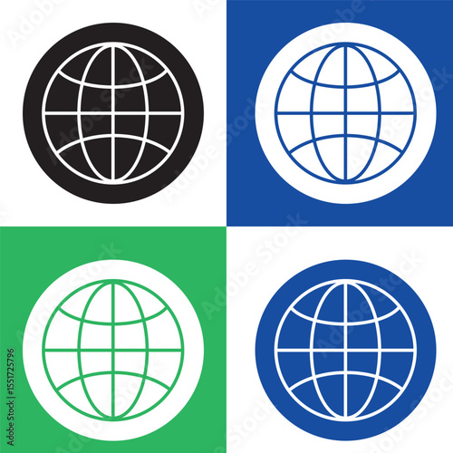 Global Network Internet Icon Pack