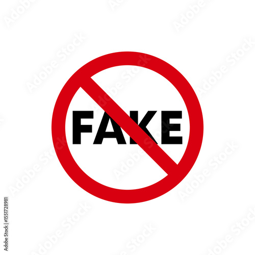 Do not fake sign stop symbol template