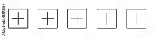Add vector icon simple illustration logo art